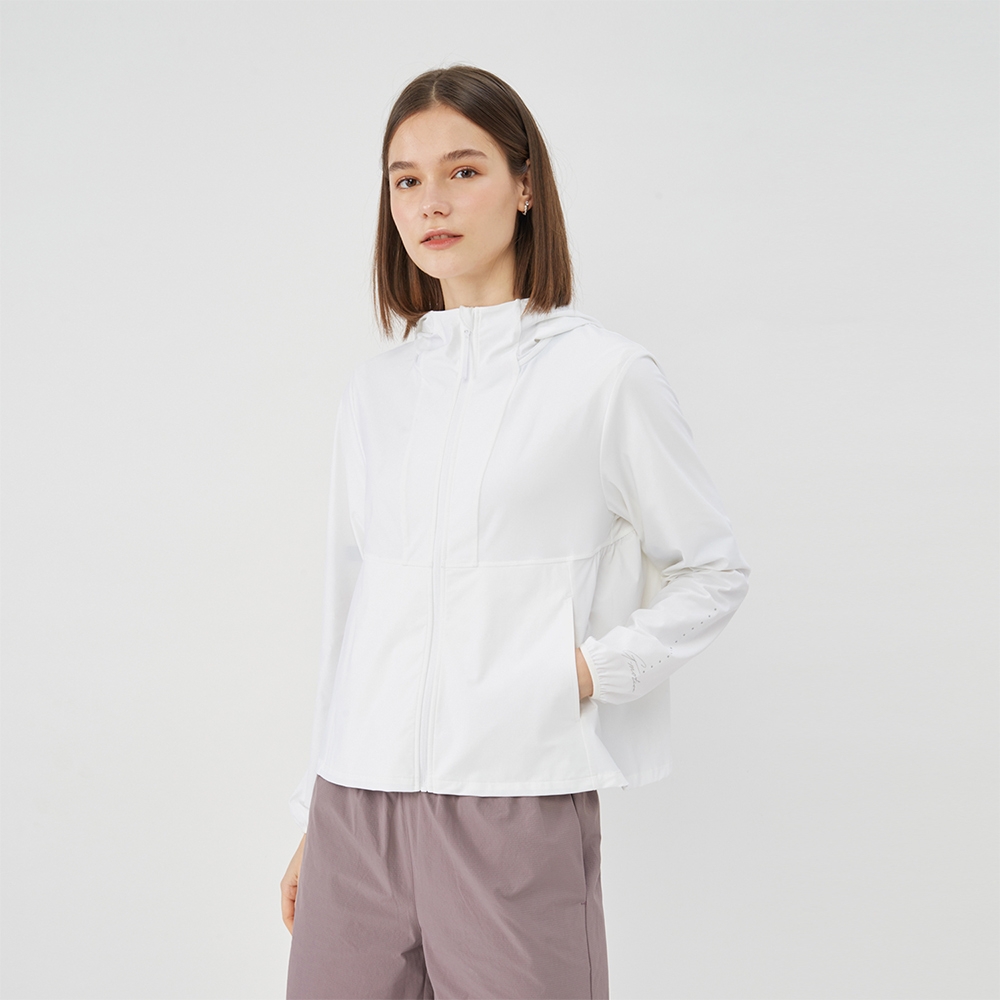 GIORDANO 女裝涼感防曬外套 G-MOTION系列 - 15 香草冰白