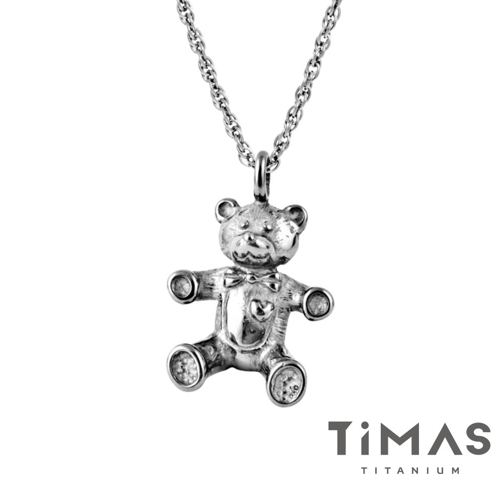 TiMAS《鈦美熊 Tibear》純鈦項鍊(SB)