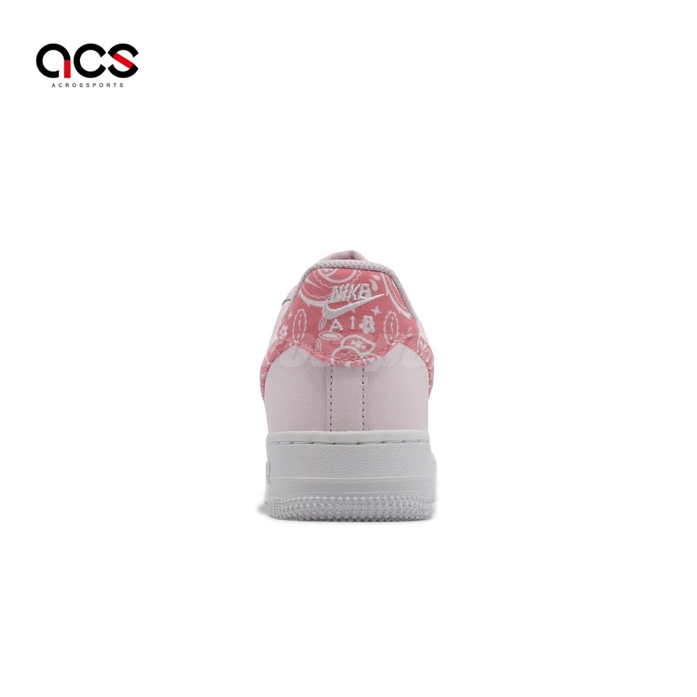 Nike Wmns Air Force 1 07 女鞋男鞋粉紅AF1 變形蟲腰果花Paisley