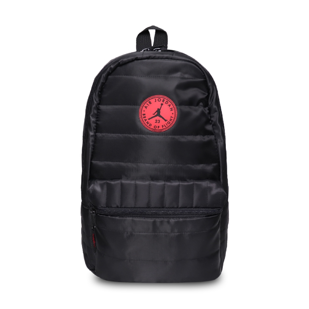 Nike 後背包 Jordan Backpack 男款 喬丹 飛人 運動休閒 雙肩背 上學 黑 紅 JD2143007GS-001