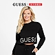 【GUESS】水鑽字母LOGO短版長袖-兩色任選 product thumbnail 7