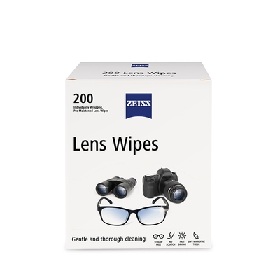 蔡司 Zeiss 濕式拭鏡紙 200片 完整盒裝