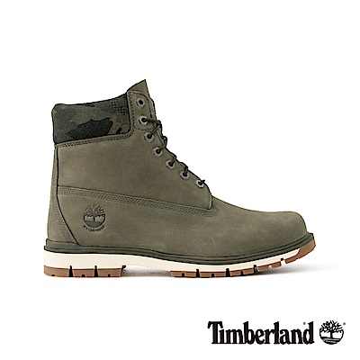 Timberland男款深綠色正絨面皮革Radford 6吋靴|A1UNN