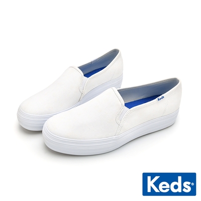 KEDS TRIPLE DECKER 時尚厚底帆布休閒便鞋 9231W133503