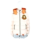 MONCLER Genius 2 1952 連帽可拆粉膚撞色羽絨外套 夾克(男女可穿) product thumbnail 1