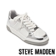 STEVE MADDEN-AXIS-SM 拼接綁帶休閒鞋-銀色 product thumbnail 1