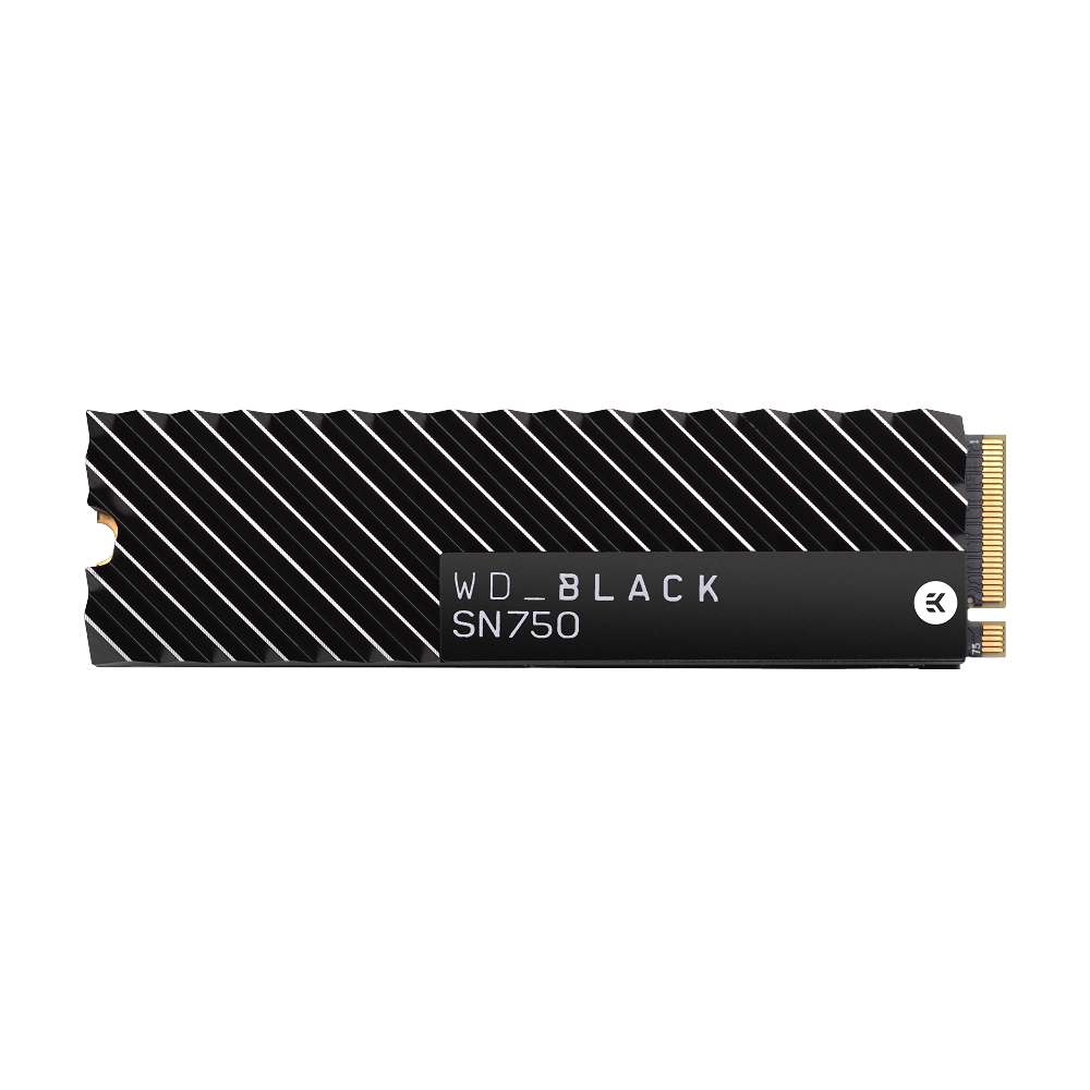 WD 黑標 SN750 500GB NVMe PCIe SSD固態硬碟(EKWB散熱片)