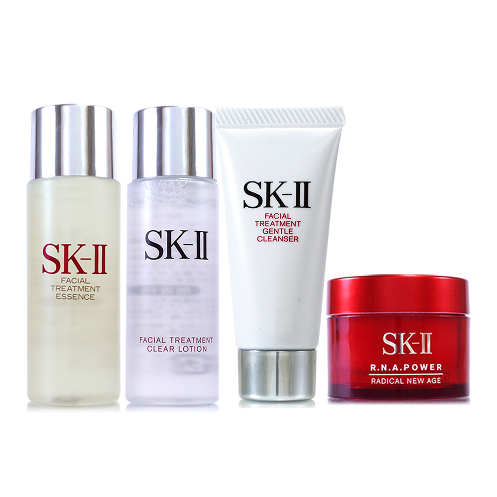 *SK-II 青春亮采活膚保養潔顏四件組