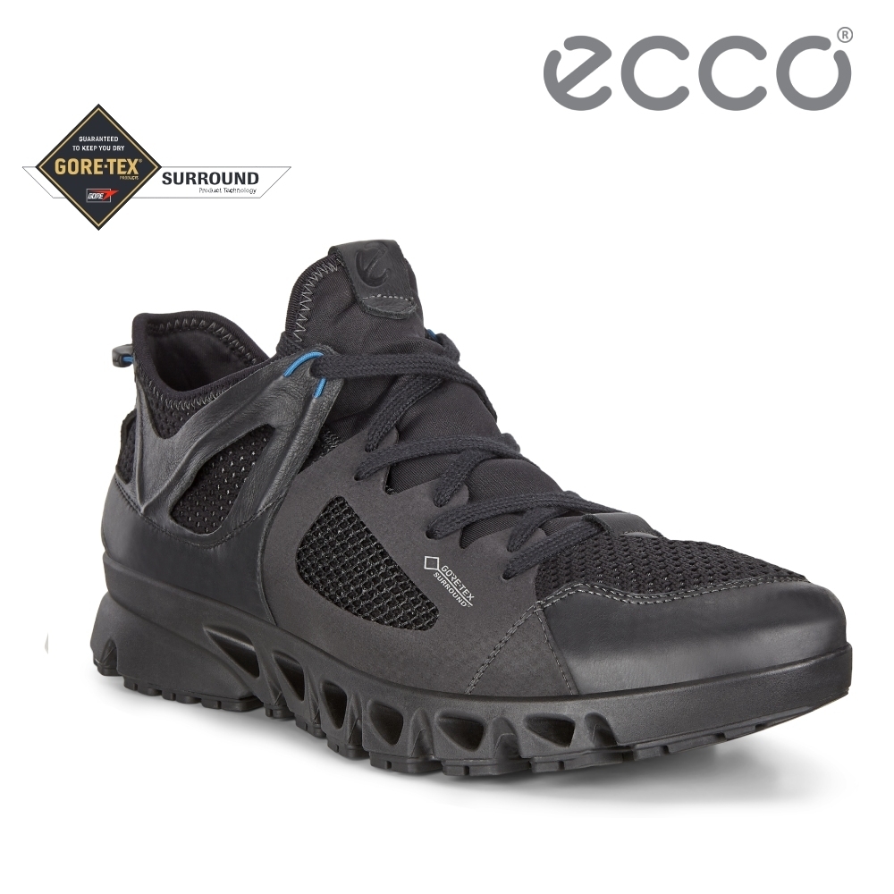 ECCO MULTI-VENT M 全方位城市戶外運動休閒鞋 男-黑