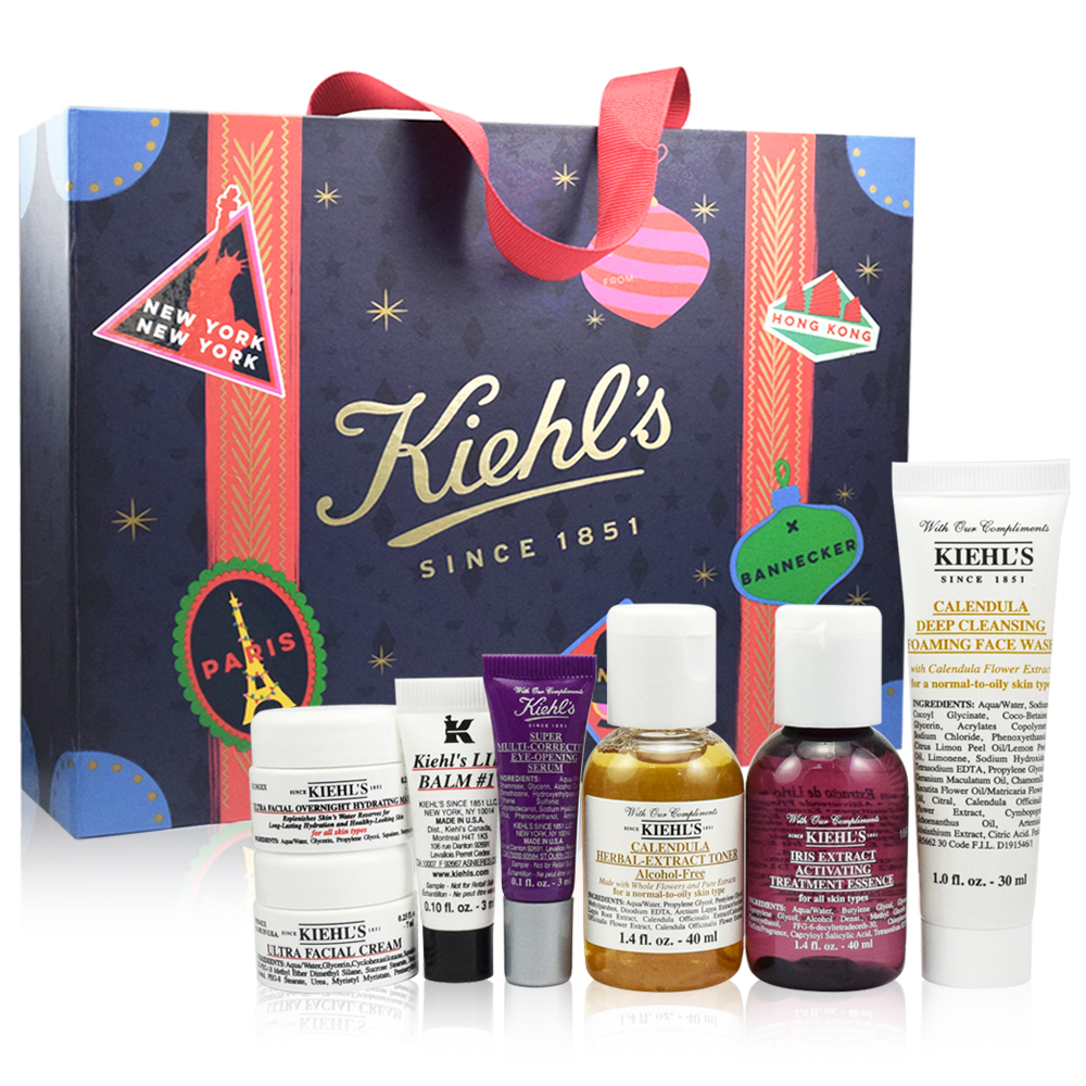 (NG品)KIEHLS契爾氏 經典保濕精華禮 2018聖誕限定