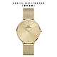 Daniel Wellington DW 手錶 Petite Unitone 36mm幻彩香檳金米蘭金屬錶 DW00100475 product thumbnail 1