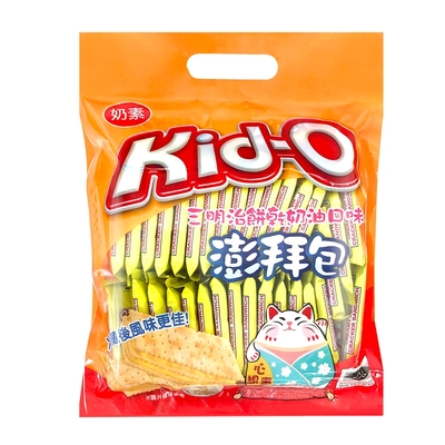 KID-O 三明治餅乾奶油口味澎拜包(612g)