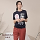 現貨【MEDUSA 曼度莎】LEA 純棉落肩羅紋Tee（M-2L）｜女上衣 T恤 加大尺碼｜休閒穿搭 product thumbnail 1