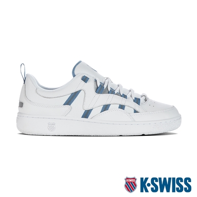 K-SWISS Slamm 99 CC時尚運動鞋-男-白/莫蘭迪藍