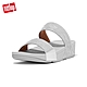 【FitFlop】LULU GLITZ SLIDES金屬亮粉造型雙帶涼鞋-女(銀色) product thumbnail 1