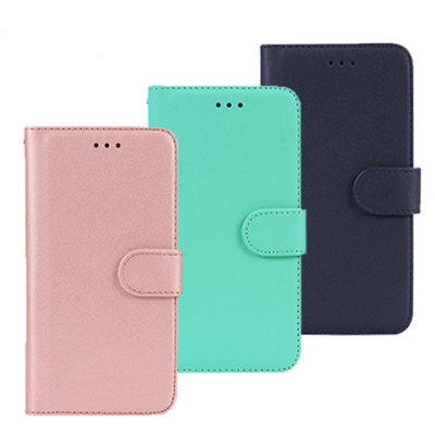 亞古奇 Samsung S9 Plus柔軟羊紋二合一可分離式兩用皮套-粉綠藍