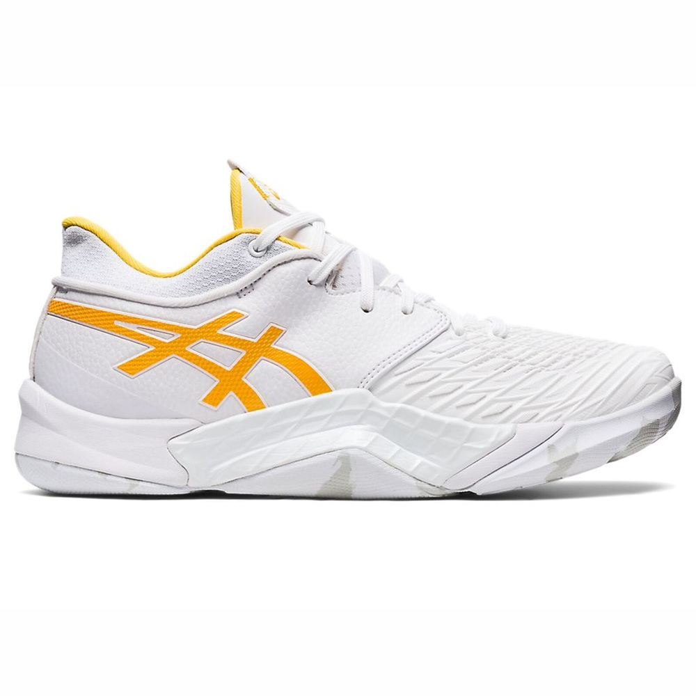 Asics Unpre Ars Low [1063A056-100] 籃球鞋吸震回彈力支撐力X型凹槽白