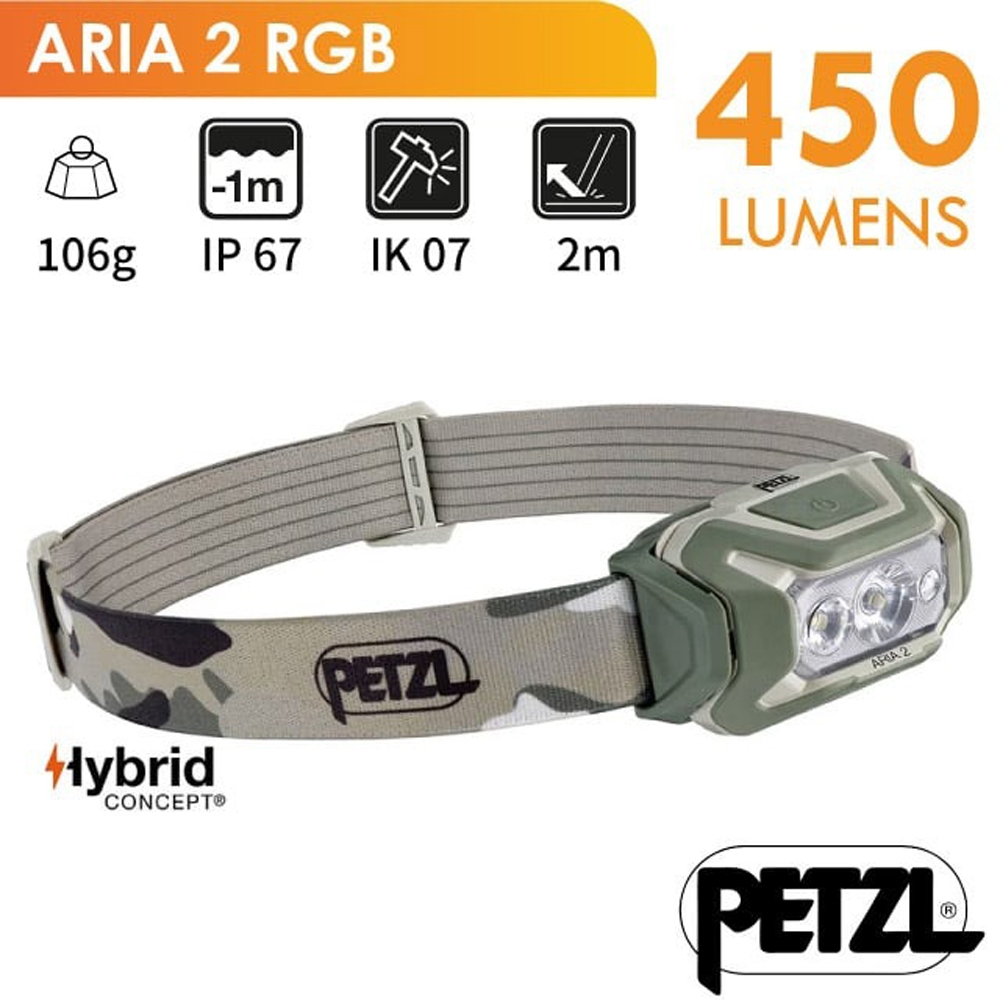 Petzl Aria 2 RGB Headlamp