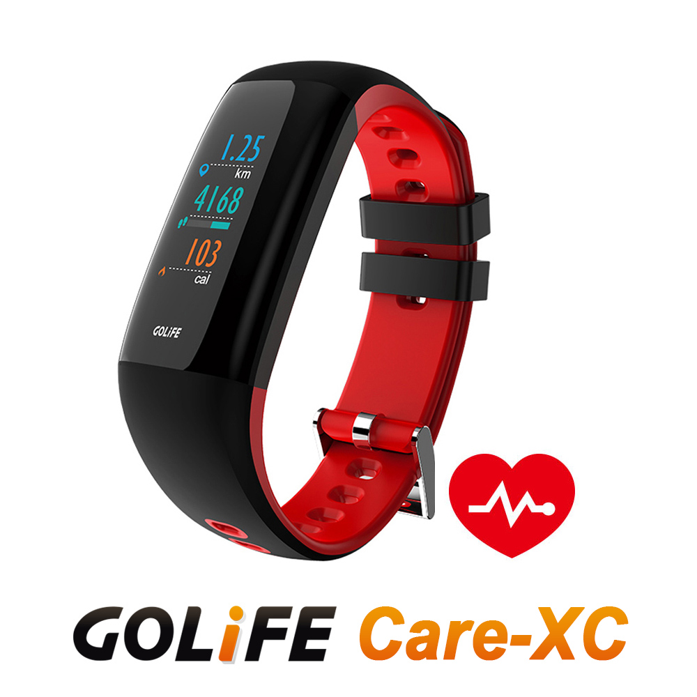 GOLiFE Care-XC 智慧全彩觸控心率手環