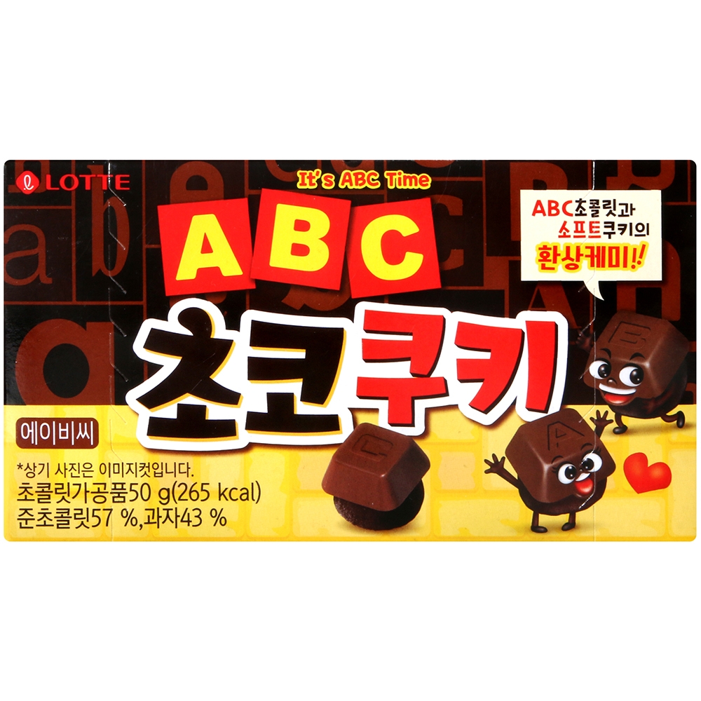 LOTTE ABC字母餅乾(50g)