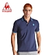 le coq sportif 法國公雞牌左胸公雞印花短袖POLO衫 男-丈青 product thumbnail 1