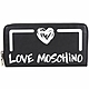 LOVE MOSCHINO 塗鴉字母拉鍊長夾(黑色) product thumbnail 1