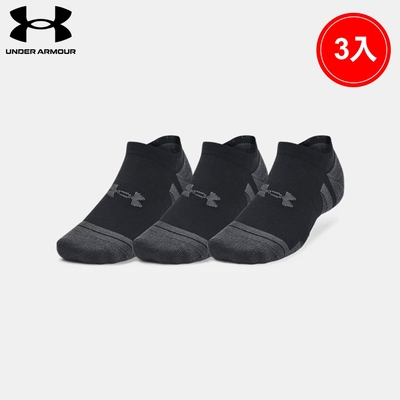 【UNDER ARMOUR】UA 男女同款 Performance Tech 3pk 踝襪_1382036-001