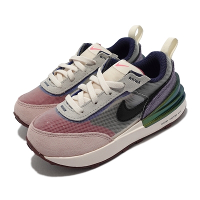 Nike 休閒鞋 Waffle One BT 運動 童鞋 小Sacai 透明網布