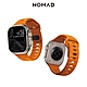 美國NOMAD Apple Watch專用運動風FKM橡膠錶帶-49/45/44/42mm-Blaze 活力橙 product thumbnail 2