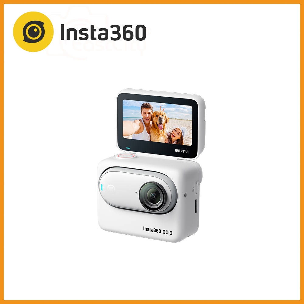 Insta360 GO 3 翻轉觸控大螢幕拇指防抖相機 128G公司貨