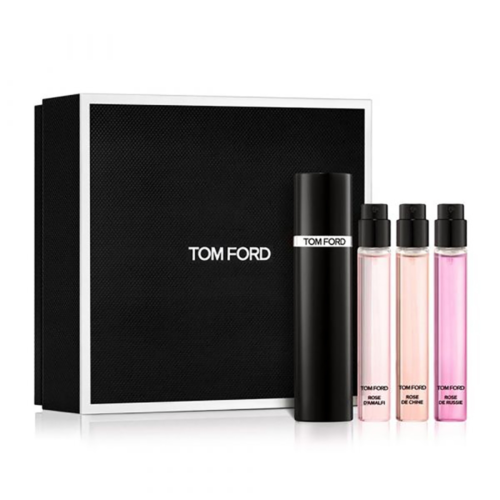 Tom Ford 私人調香系列 玫瑰秘境隨身香氛禮盒10MLx3入 (阿瑪菲玫瑰+俄羅斯玫瑰+東方玫瑰)