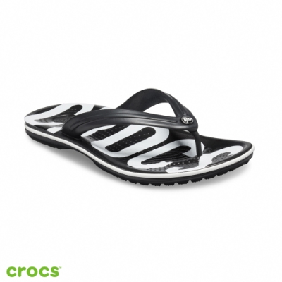 Crocs 卡駱馳 (中性鞋) 卡駱班印花人字拖 205943-066