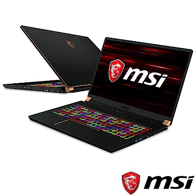 MSI微星 GS75-418 17吋電競筆電(i7-9750H/RTX2080/32G)