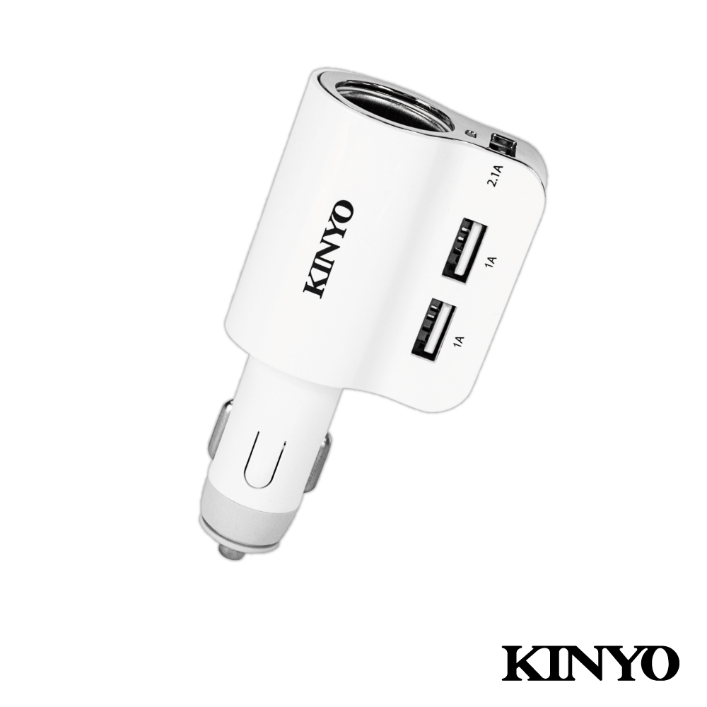 【超值】KINYO車用2合1 USB充電器+點菸器CRU40 - 車充/轉換器 - @網紅直播人氣商品