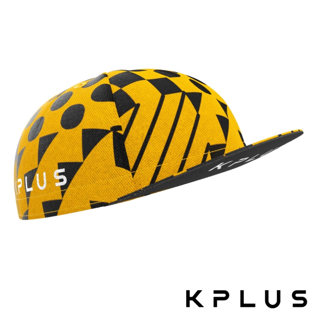 KPLUS FORMULA特仕款騎行小帽/單車小帽-方程式黃