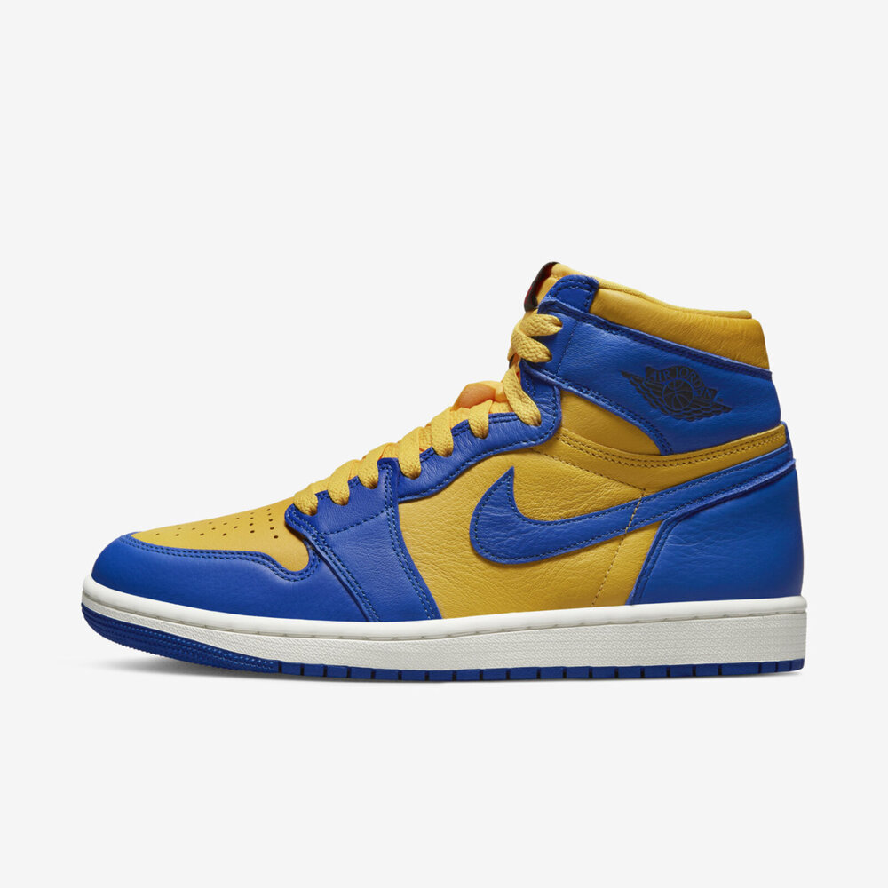 Nike Wmns Air Jordan 1 Retro HI OG [FD2596-700] 女 休閒鞋 AJ1 藍黃