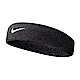 Nike Swoosh Headband [NNN07010OS] 男女 簡約 頭帶 運動 休閒 毛巾 吸汗 黑 product thumbnail 1