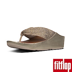 FitFlop TWISS CRYSTAL TOE-THONGS-金鉑色