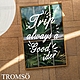 TROMSO北歐生活版畫有框畫-綠植米蘭WA211(40x60cm) product thumbnail 1