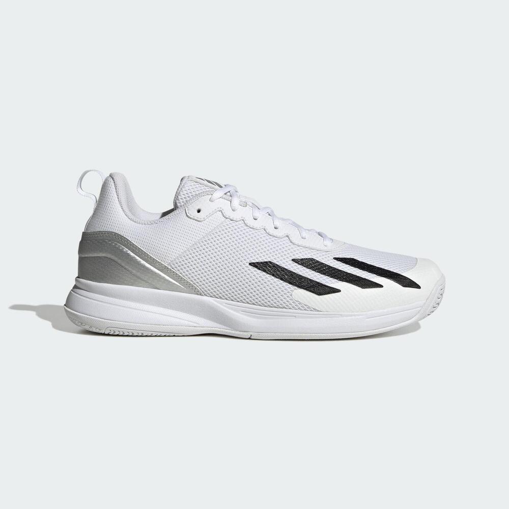 Adidas Courtflash Speed [IG9538] 男 網球鞋 運動 訓練 輕量 透氣 耐磨 愛迪達 白銀