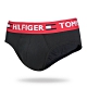 Tommy Hilfiger Bold Cotton 男內褲 棉質高彈性三角褲/Tommy內褲-紅帶黑 product thumbnail 1