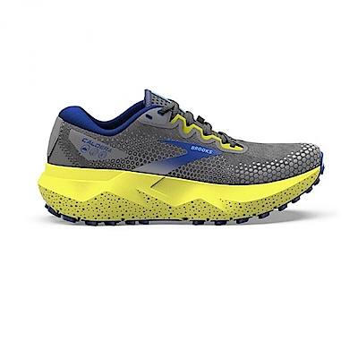 Brooks Caldera 6 [1103791D050] 男 慢跑鞋 登山 越野 戶外 火山口系列6代 穩定 灰 藍