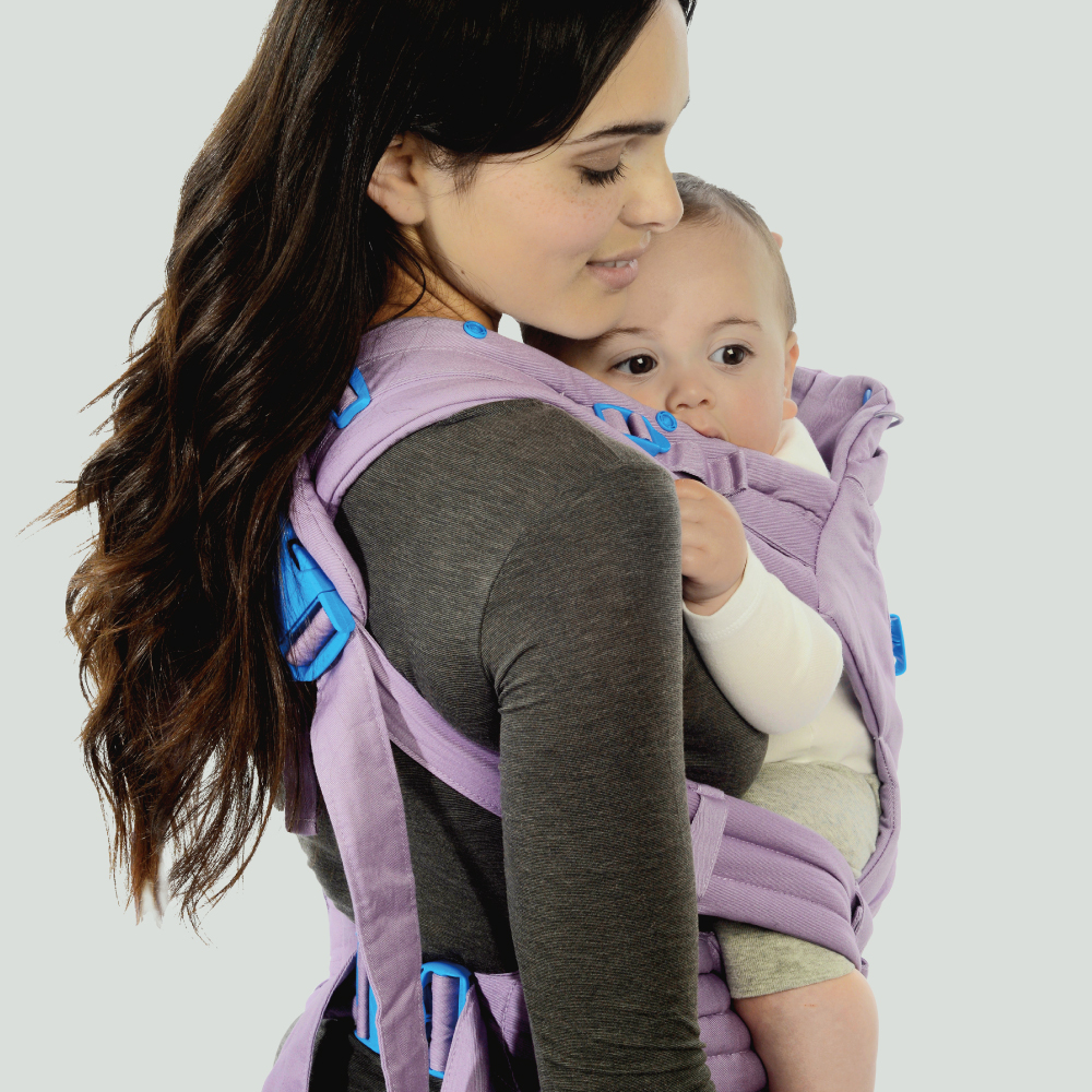 英國 WMM 3P3 式寶寶揹帶 - 純棉款 - 薰衣草紫