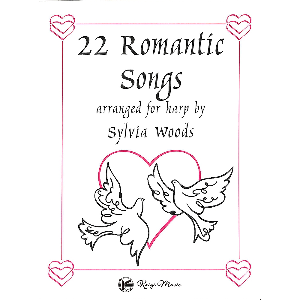【凱翊︱HL】22首經典情歌 豎琴樂譜22 Romantic Songs for the Harp Book | 拾書所
