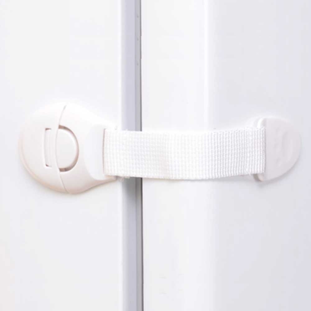 (5入)冰箱 抽屜 轉角門櫃 雙門 自黏按壓卡扣式安全鎖 安全扣 門扣 抽屜鎖 防開鎖