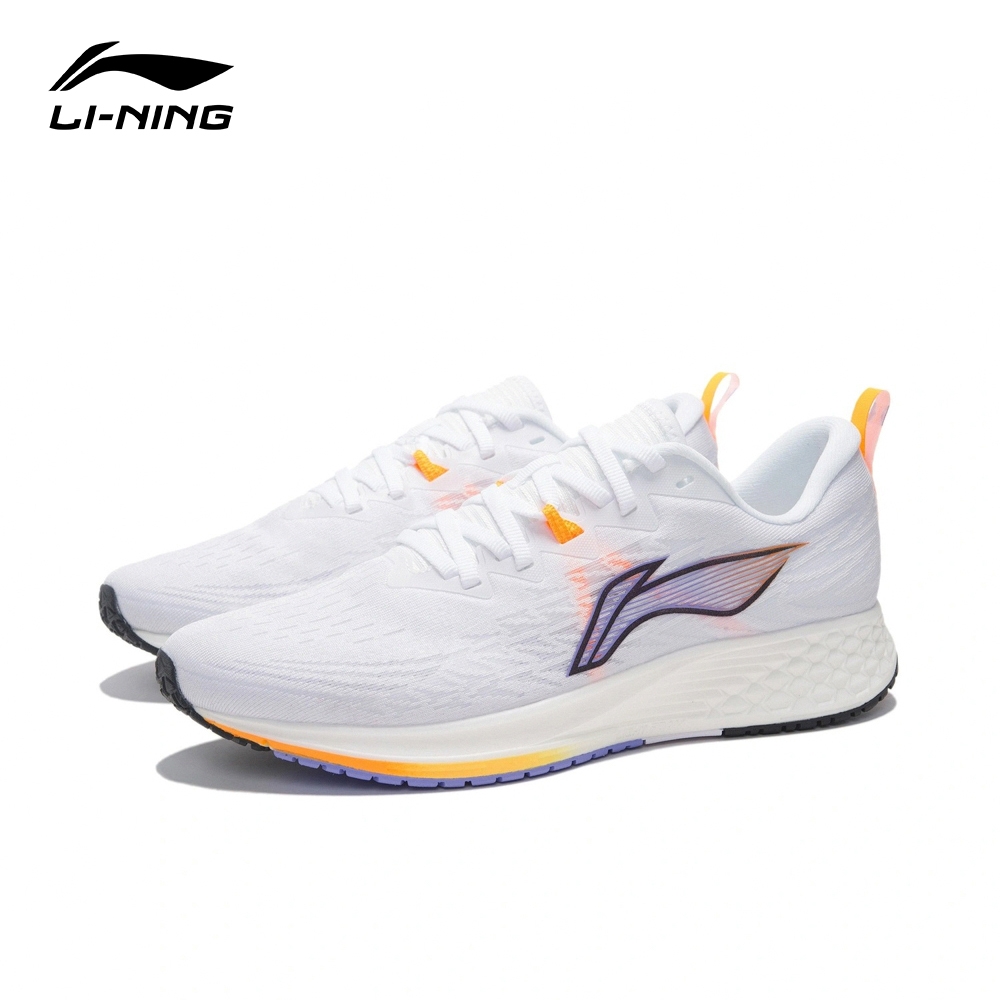 LI NING 李寧 赤兔4代 男子競速跑鞋 標準白/黑色  ARMS005-4