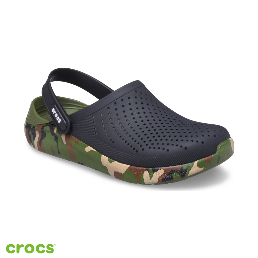 Crocs 卡駱馳 (中性鞋) LiteRide迷彩印花克駱格 206491-0C4