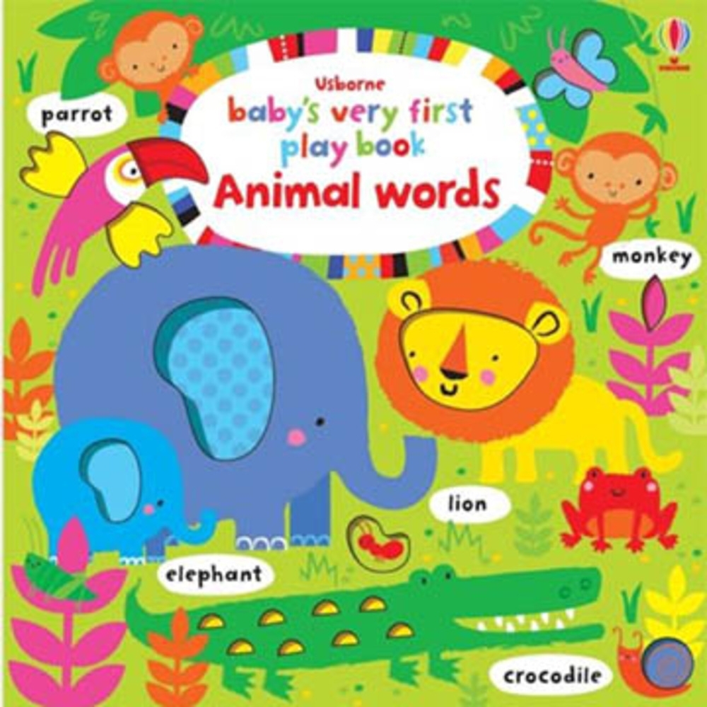 Baby's Very First Play Book Animal Words 單字書：動物篇 | 拾書所