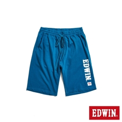 EDWIN 復古運動短褲-男-土耳其藍