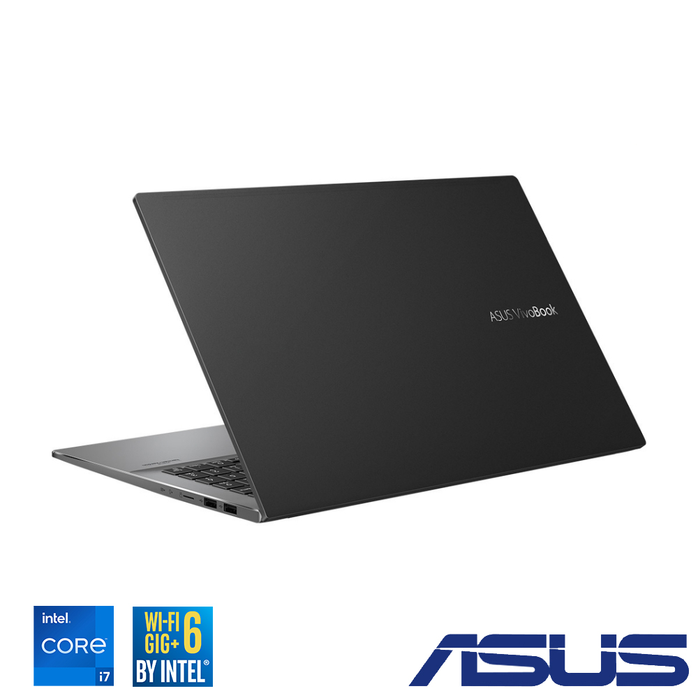 ASUS S533EQ 15吋筆電 (i7-1165G7/MX350/16G/512G SSD/VivoBook S15/搖滾黑)ASUS Vivobook 系列